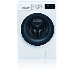 Masina de spalat cu uscator LG F14WD85EN0, Clasa A, 8/5 kg, 1400 rpm, afisaj LED, alb