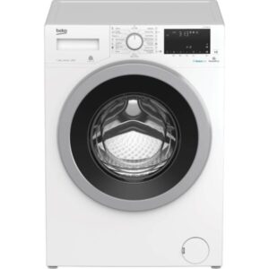 Masina de spalat rufe Beko WTV9636XS0, 9 kg, 1200 RPM, Clasa A+++, HomeWhiz, conectare Bluetooth, SteamCure, AddGarment, Motor ProSmart Inverter, 60 cm, Alb