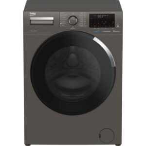 Masina de spalat rufe Beko WUE8736XCM, 8 kg, 1400 RPM, Clasa C, SteamCure, HomeWhiz, Motor ProSmart Inverter, Bluetooth, Antracit