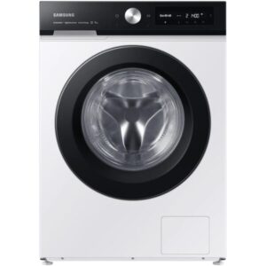 Masina de spalat rufe Bespoke Samsung WW11BB534DAES7, 11 kg, 1400 RPM, Clasa A, Motor Digital Inverter, Ecobubble, AI Control, Auto Dispenser, Smart Control, Alb
