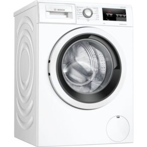 Masina de spalat rufe Bosch WAU24U61BY, 9 kg, 1200 RPM, Clasa C, EcoSilence Drive, Start intarziat, Alb