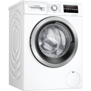 Masina de spalat rufe Bosch WAU28S60BY, 9 kg, 1400 RPM, Clasa C, i-DOS, EcoSilence Drive, Start intarziat, Super Quick 30, Alb