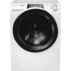 Masina de spalat rufe Candy Rapido Pro RP 596BWMBC/1-S, 9 kg, 1500 RPM, Clasa A, Motor Inverter, Quick&Clean Technology, Steam Hygiene+, WiFi, Easy Iron+, Alb