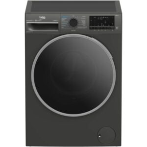 Masina de spalat rufe cu uscator BEKO B5DFT510442M, 10 kg spalare, 6 kg uscare, Clasa A, 1400 RPM, Motor ProSmart Inverter, HomeWhiz, SteamCure, UltraFast, AddXtra, Gri
