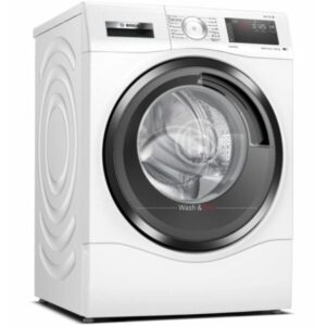 Masina de spalat rufe cu uscator Bosch WDU8H543EU, 10 kg Spalare/6 kg Uscare, 1400 RPM, Home Connect, AutoDry, HygieneCare, Clasa A, Alb