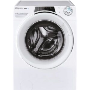 Masina de spalat rufe cu uscator Candy Rapid’O ROW4966DWMCT1-S, Spalare 9 kg / Uscare 6 kg, 1400 rpm, Motor Speed Drive Inverter, Wi-Fi/ hOn app, Clasa A, Steam, Quick&Clean...