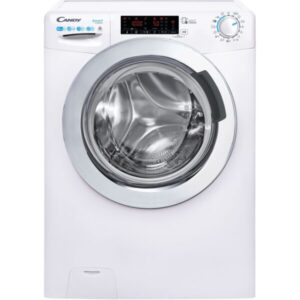 Masina de spalat rufe cu uscator Candy Smart CSWS 6106TWMCE-S, 10 kg spalare, 6 kg uscare, 1600 rpm, Clasa A, Mix power system, Motor inverter, Alb
