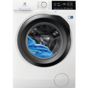 Masina de spalat rufe cu uscator Electrolux EW7WO349S, Spalare 9 kg, Uscare 5 kg, 1400 rpm, Clase A, Motor Inverter, DualCare, SteamCare, FreshScent, TimeManager, Alb