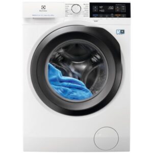 Masina de spalat rufe cu uscator Electrolux EW7WO368S, Spalare 8 kg, Uscare 5 kg, 1600 rpm, Clasa A, Motor Inverter, Display LCD, DualCare, TimeManager, Alb