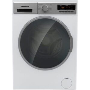Masina de spalat rufe cu uscator Heinner HDWM-V8614D, 8 kg spalare, 6 kg uscare, 1400 rpm, Clasa D, Display LED, Start intarziat, Eco Logic, Alb