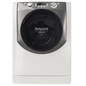 Masina de spalat rufe cu uscator Hotpoint AQD972F697EUN, 9kg spalare, 7 kg uscare, 1600 rpm, Clasa D, Steam Refresh, Motor Inverter, Display Digital, Alb