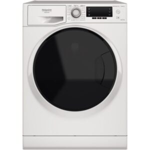 Masina de spalat rufe cu uscator Hotpoint Natis NDD11725DAEE, 11 kg spalare, 7 kg uscare, 1600 RPM, Clasa B, Motor Inverter, Display LCD, Alb