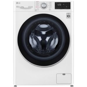Masina de spalat rufe cu uscator LG F4DV328S0U, 1400 RPM, Spalare 8 kg, Uscare 6 kg, Clasa B, Steam, Alb