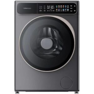 Masina de spalat rufe cu uscator Roborock R600002, Spalare 10 kg, Uscare 6 kg, 1400 rpm, Wi-fi, Auto-dose, Fast dry, Touch control, 27 programe, clasa A, Antracit