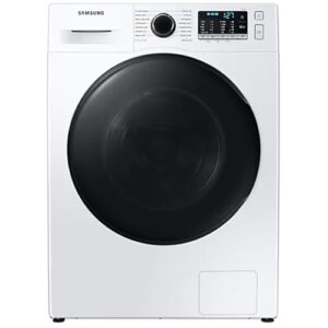 Masina de spalat rufe cu uscator Samsung WD80TA046BE/LE , 8 kg spalare, 5 kg uscare, 1400 rpm, Clasa C, Motor Digital Inverter, Eco Bubble, Bubble Soak, Steam, Airwash, Alb