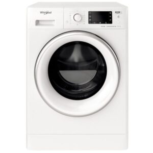 Masina de spalat rufe cu uscator Whirlpool FWDD1071682WSVEUN, 10kg spalare, 7 kg uscare, 1600 rpm, Clasa D, Motor Inverter, 6th Sense, FreshCare+, Alb