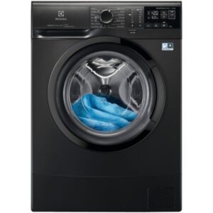 Masina de spalat rufe Electrolux EW6SN406BXI, 6 kg, 1000 rpm, Clasa C, Motor Inverter, Display LED, Sensicare, TimeManager, Antracit