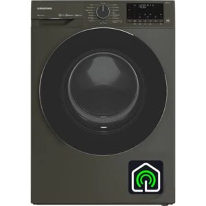 Masina de Spalat Rufe Frontala GRUNDIG GW7P58418M, HomeWhiz, 8kg, 1400rpm, Clasa A, Gri