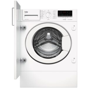Masina de spalat rufe incorporabila Beko WITV8712X0W, 8 kg, 1400 RPM, Clasa C, Display LED, Alb