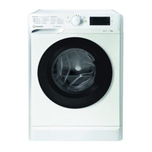 Masina de spalat rufe Indesit New MyTime MTWE 71252 WK EE, 7 kg, 1200 rpm, Clasa E, Fast Cycles, Alb/Negru