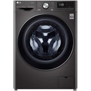 Masina de spalat rufe LG F4WV910P2SE, 10.5 kg, 1400 rpm, Clasa A, Direct Drive, TurboWash, Steam, WiFi, Negru