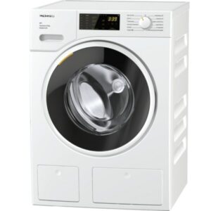 Masina de spalat rufe, Miele, WWD660WCS EU1 LW TDos, 8 kg, 1400 rpm, ComfortSensor, Display mare, CapDosing, Precalcare, TwinDos, Alb