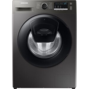 Masina de spalat rufe Samsung WW80T4540AX/LE, 8 kg, 1400 RPM, Clasa D, Add Wash, Steam, Drum Clean, Smart Check, Motor Digital Inverter, Inox