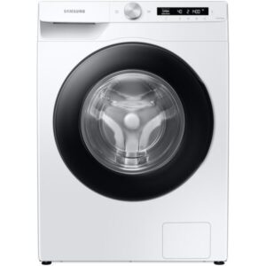 Masina de spalat rufe Samsung WW90T504DAWCS7, 9 kg, 1400 rpm, Clasa A, AI Control, Steam, Eco Bubble, Drum Clean, Motor Digital Inverter, Wifi, AI Energy, Smart Control, Alb