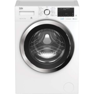 Masina de spalat rufe Slim Beko WUE81436CST, 8 kg, 1400 RPM, Clasa A+++, HomeWhiz, Remote Control, SteamCure, AddGarment, Motor ProSmart Inverter, 60 cm, Alb
