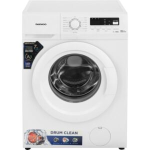 Masina de spalat rufe Slim Daewoo DWD-FV2021-4-Slim, 7 kg, 1400 rpm, Motor inverter, Clasa A, Alb