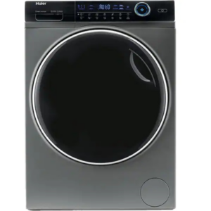 Masina de spalat rufe Slim Haier HW80-B14979S8-S, 8 kg, 1400 rpm, Clasa A, Refresh, Steam, Dual Spray, Pillow Drum, iTime, Smart Detecting, Gri antracit
