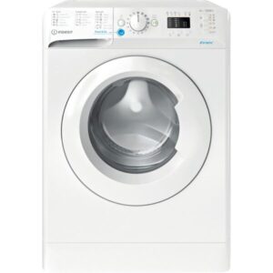 Masina de spalat rufe Slim Indesit BWSA 61251 W EE N, 6 kg, 1200 RPM, Clasa F, Alb