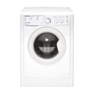 Masina de spalat rufe Slim Indesit INDESIT EWSC 61251 W EU N, Reglare temperatura, 1200 rpm, 6 Kg, clasa F, Alba