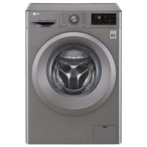 Masina de spalat rufe Slim LG F2J5WN7S, Direct Drive, 6.5 kg, 1200 RPM, Clasa A+++, 45 cm, Argintiu