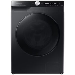 Masina de spalat rufe Slim Samsung WW80AG6L28BBS7, 8 kg, 1200 rpm, Clasa E, Quick Bubble, Auto Dosing, Smart Control (Smart Things), Negru
