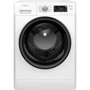 Masina de spalat rufe Whirlpool FreshCare+ FFB10469BVEE, 10kg, 1400 rpm, Clasa energetica A, Steam Refresh, Tehnologia al-6lea Simt, Motor Inverter, Alb/Negru