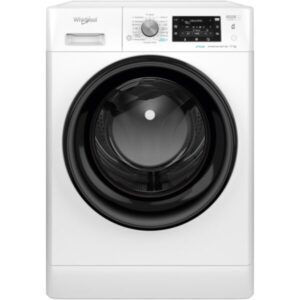 Masina de spalat rufe Whirlpool FreshCare+ FFD11469BVEE, 11kg, 1400 rpm, Clasa A, Steam Refresh, Steam Hygiene, Tehnologia al-6lea Simt, Motor Inverter, Display LCD, Alb/Negru