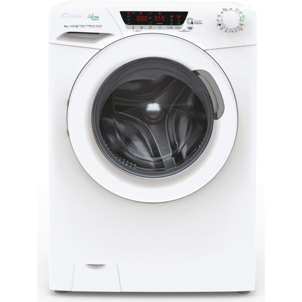 Masina de spalat rufe Candy Ultra Hygiene HES 1410TWME/1-S, 10 kg, 1400 rpm, Clasa A, Alb