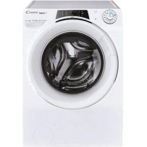Masina de spalat rufe cu uscator Candy Rapido ROW4856DWMCT/1-S, 8 kg spalare, 5 kg uscare, 1400 RPM, Clasa A, Motor Inverter, Wi-Fi, Bluetooth, Quick & Clean, Steam, Alb