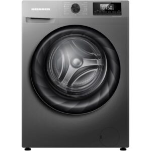 Masina de spalat rufe Heinner HWM-H9014INVTA+++, 9 kg, 1400 rpm, Clasa A, Motor Inverter, Display digital, Blocare acces copii, Gri
