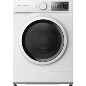 Masina de spalat rufe slim Heinner HWM-M714IVSMNA+++, 7 kg, 1400 rpm, Clasa A, Motor inverter, Display digital, Blocare acces copii, Alb