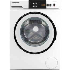 Masina de spalat rufe slim Heinner HWM-VT1610SMCHD++, 6 kg, 1000 rpm, Clasa D, Display digital, Blocare acces copii, Alb
