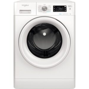 Masina de spalat rufe Whirlpool FFB7259WVEE, 7 kg, 1200 RPM, Clasa B, FreshCare+, Steam Refresh, Tehnologia al-6lea Simt, Motor Inverter, Alb
