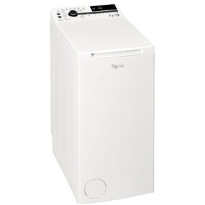 Masina de spalat rufe cu incarcare verticala Whirlpool TDLRB65242BSEUN, 6.5 kg, 1200 RPM, Clasa C, Motor Inverter ZEN, Tehnologia al-6lea Simt, Alb