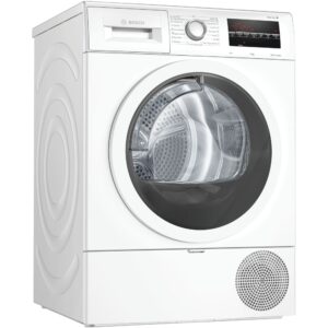 Uscator de rufe Bosch WTR85T00BY, Pompa de caldura, 9 kg, 15 programe, Clasa A++, EasyClean filter, Alb