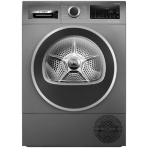 Uscator de rufe Bosch WQG235DREU, Pompa de caldura, 8 kg, 15 programe, Clasa A+++, AutoDry, SensistiveDrying System, Antracit