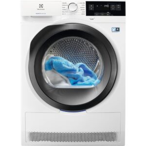 Uscator de rufe Electrolux EW8H359S, PerfectCare800, pompa de caldura, 9 kg, Clasa A++, Display LCD, Alb