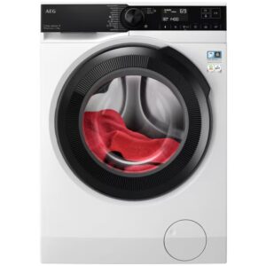 Masina de spalat rufe AEG LFR73044BC, 11 kg, 1400 RPM, Clasa A, WiFi, Motor Inverter, Tehnologie ProSense+ProSteam, TimeSave, Abur Improspatare/EasyIron, Rapid 20 min,...