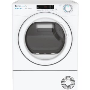 Uscator de rufe Slim Candy CSO4H7A2DE-S, Pompa de caldura, 7 kg, Clasa A++, 14 programe, Wi-Fi, Alb