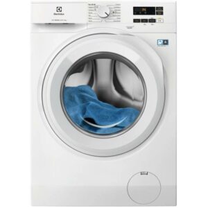 Masina de spalat rufe Electrolux EW6F1481E, 8 kg, 1400 rpm, Clasa A, Motor Inverter cu MagnetPermanent, Display LED, SensiCare, TimeManager, Alb